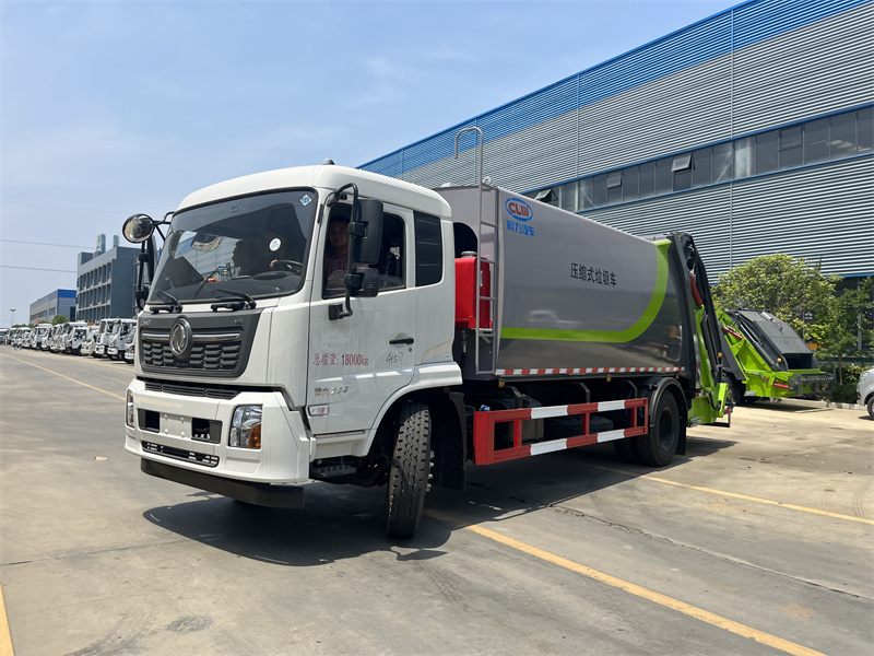 16方東風天錦壓縮式垃圾車